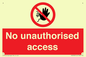 No unauthorised access